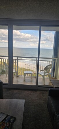 View from ocean front room.