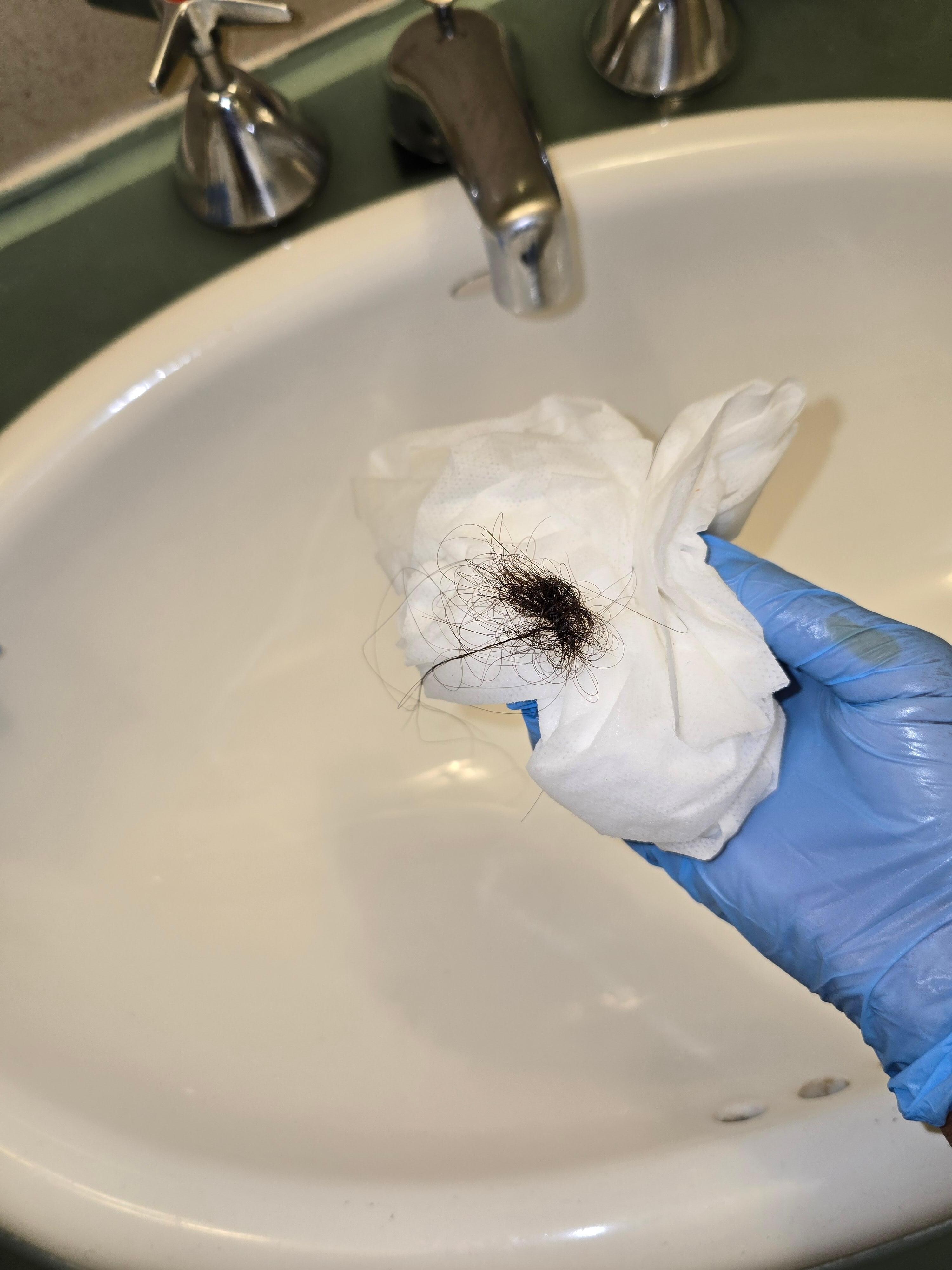 Hair I removed from the shower