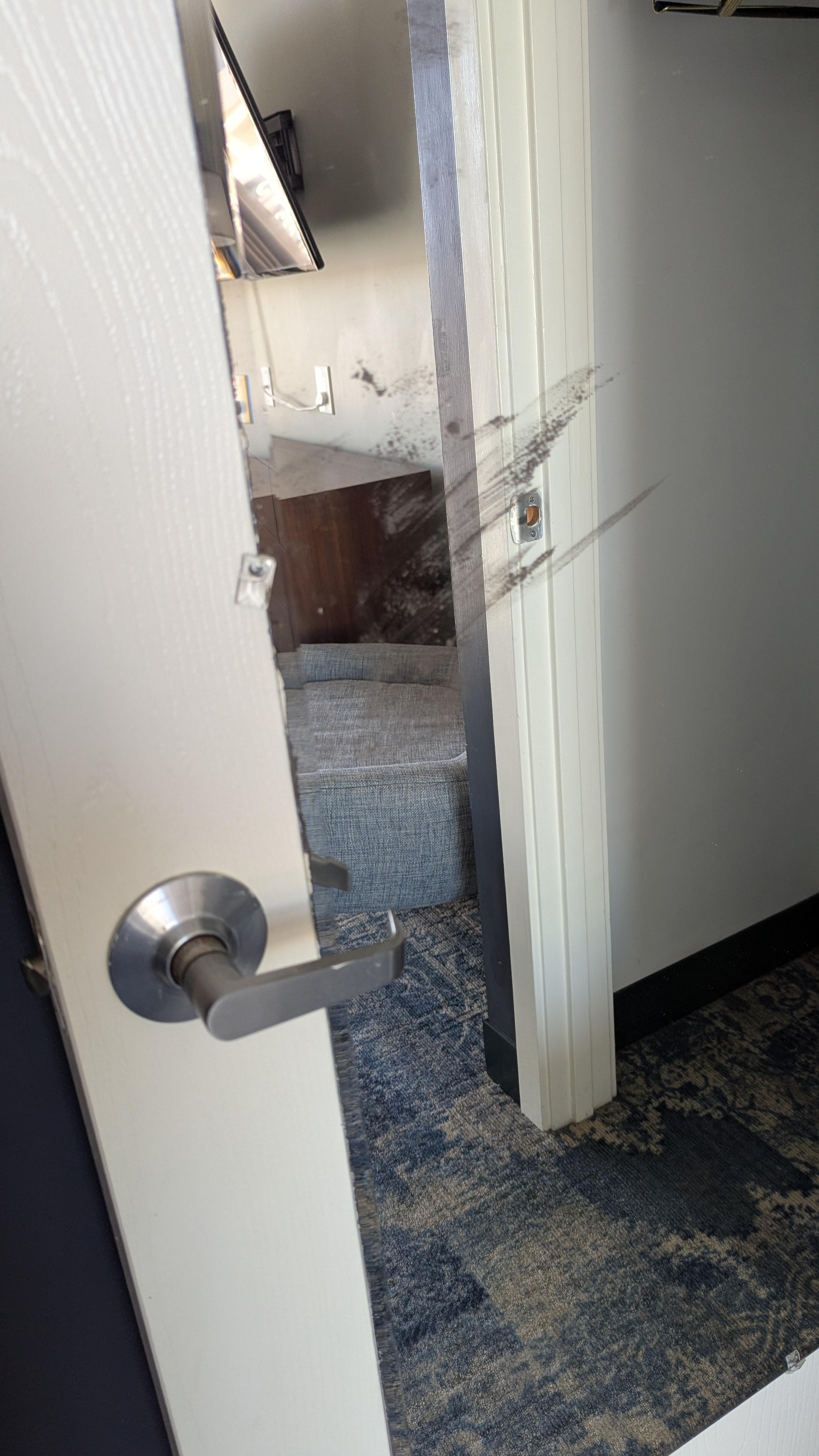 Mirror in the closet has lost its reflection 