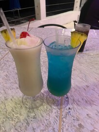 Drinks at Sand castle