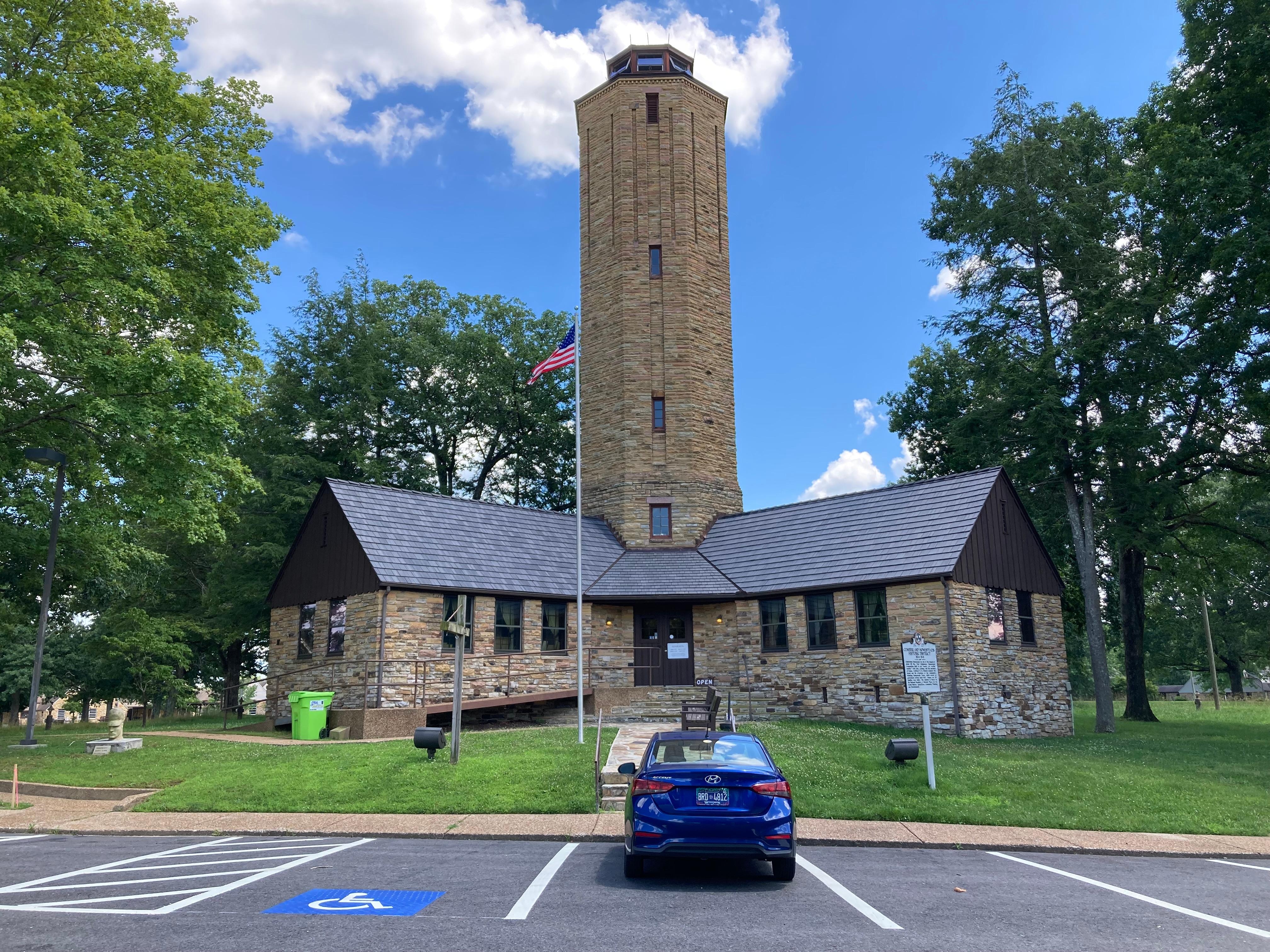 Check out the Homesteads Tower  Built in1938 as a part of the New Deal subsistence homesteading project of FDR. 