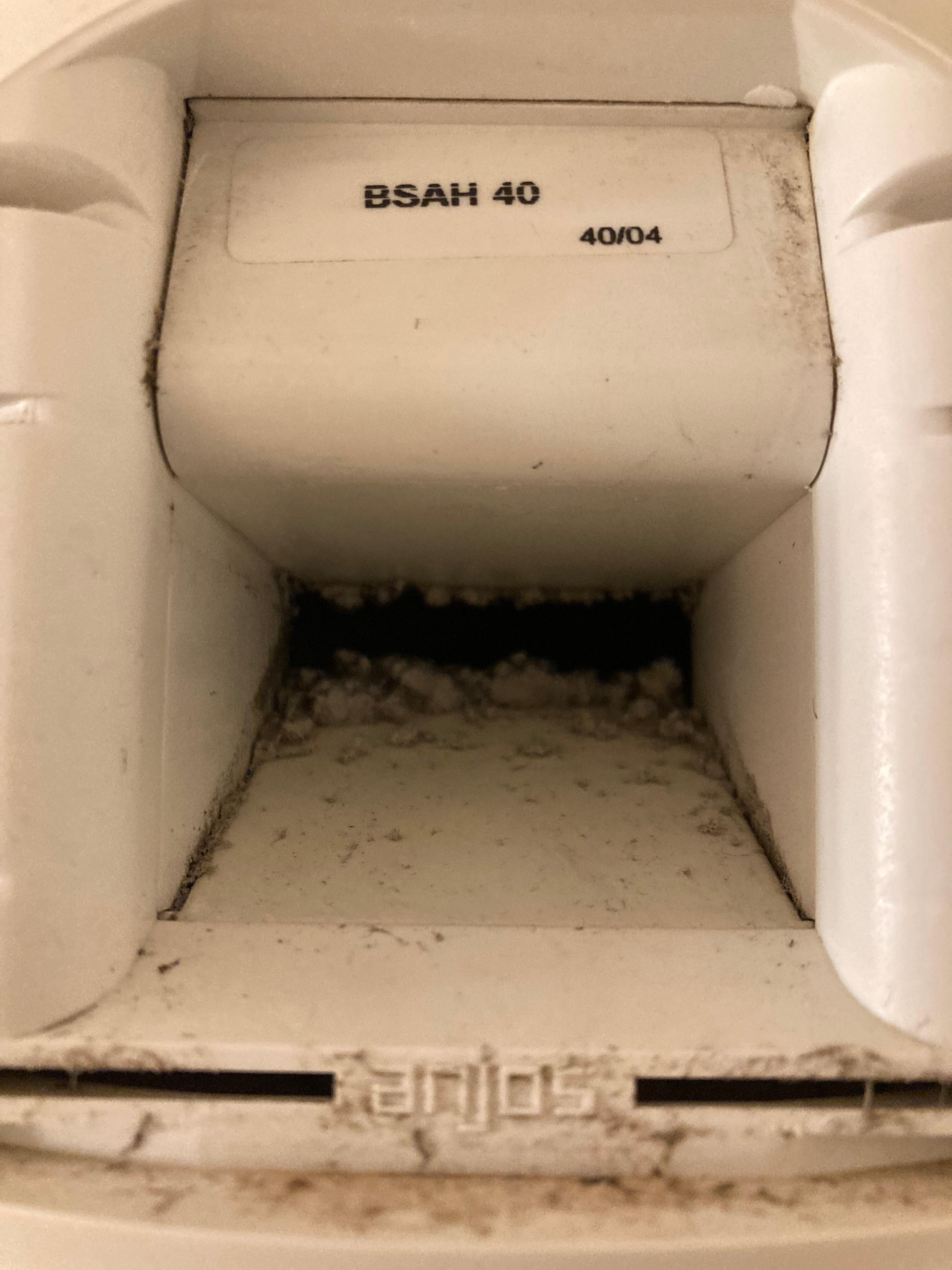 the bathroom vent