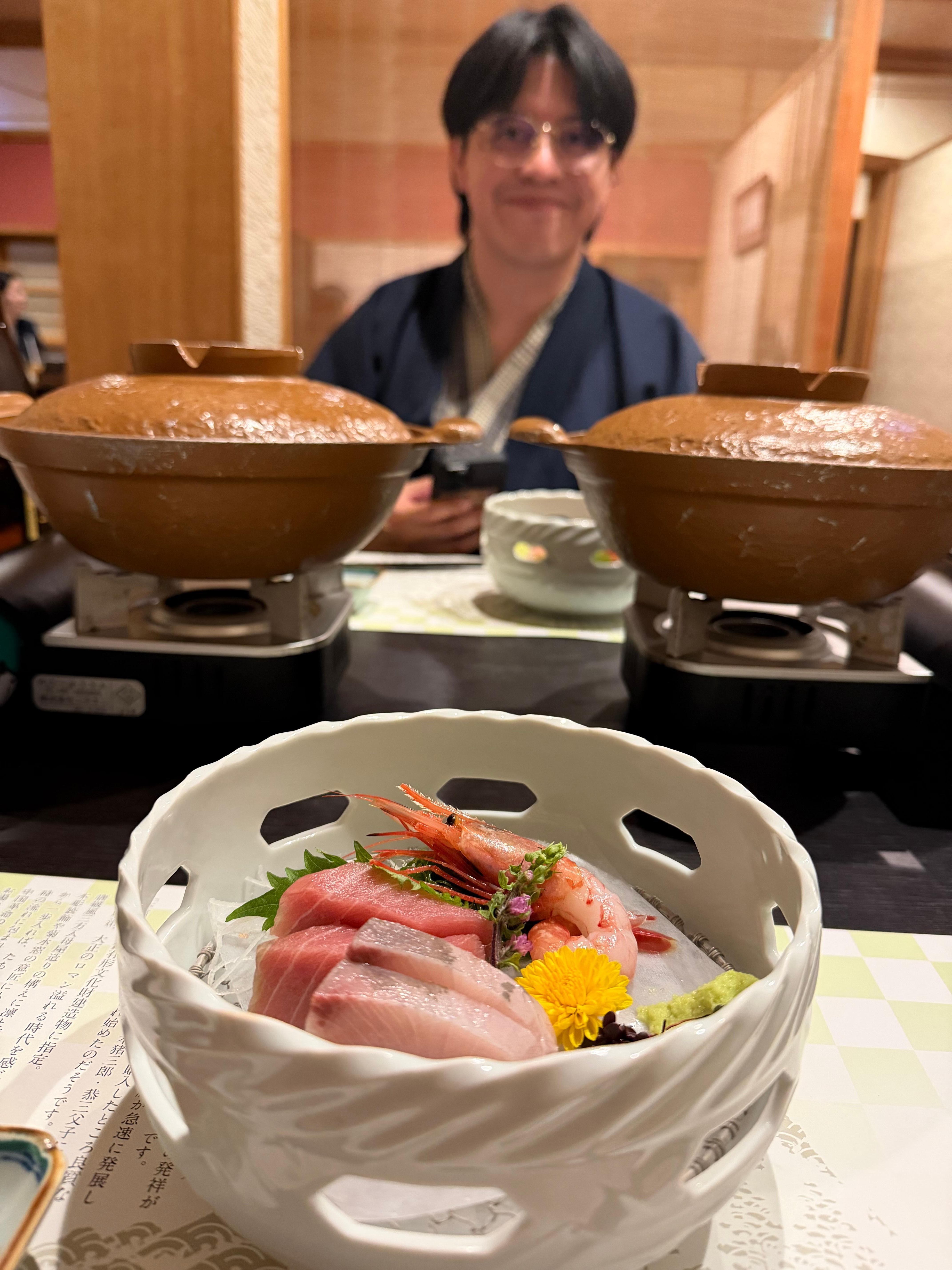 one of the courses for dinner