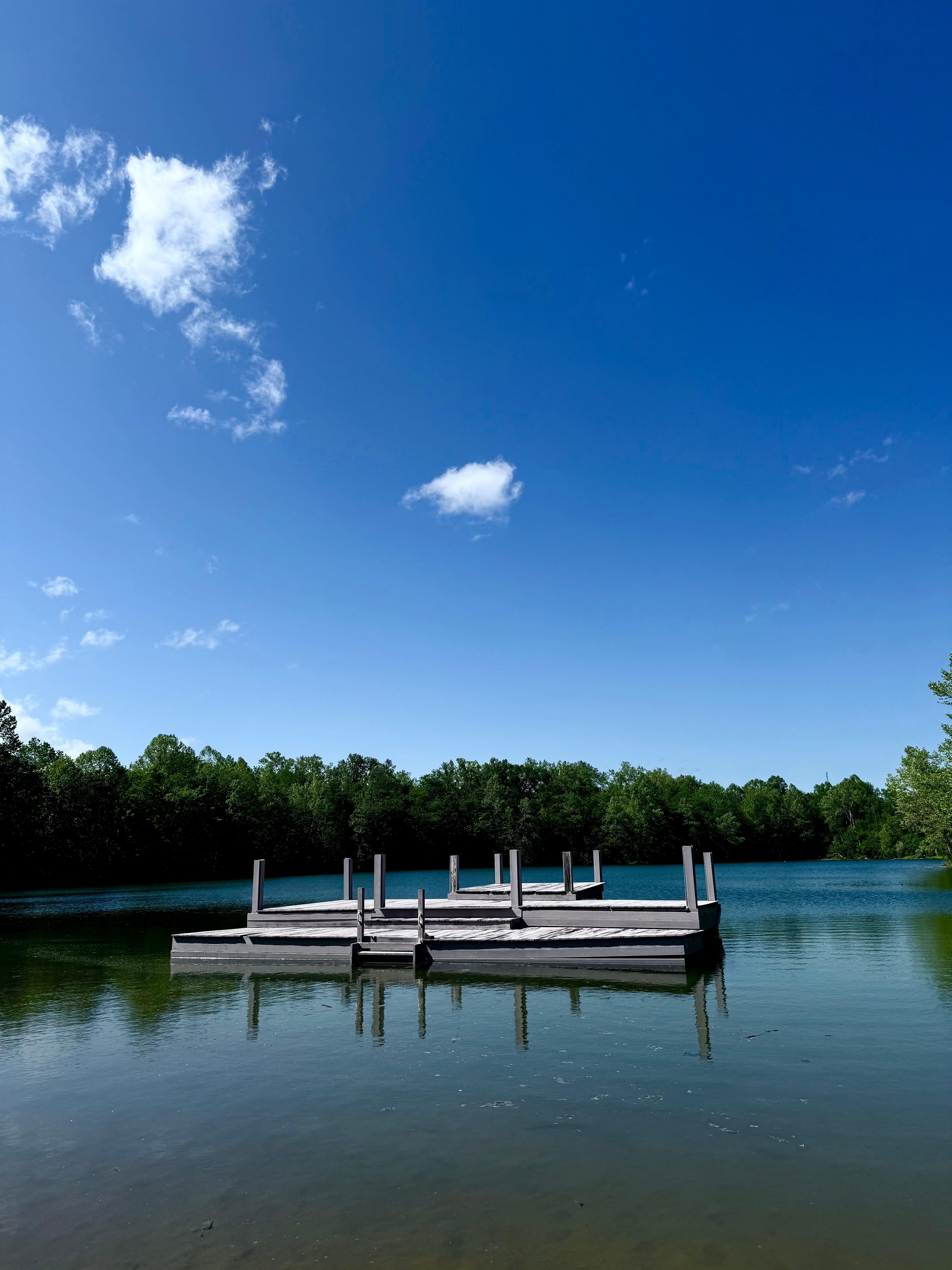 We didn’t swim as time didn’t permit, but I could just see us coming back one day  to play in the lake and jump off this dock. 