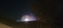Fireworks 🎆🎇 from the Courtyard.
