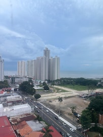 City view from room