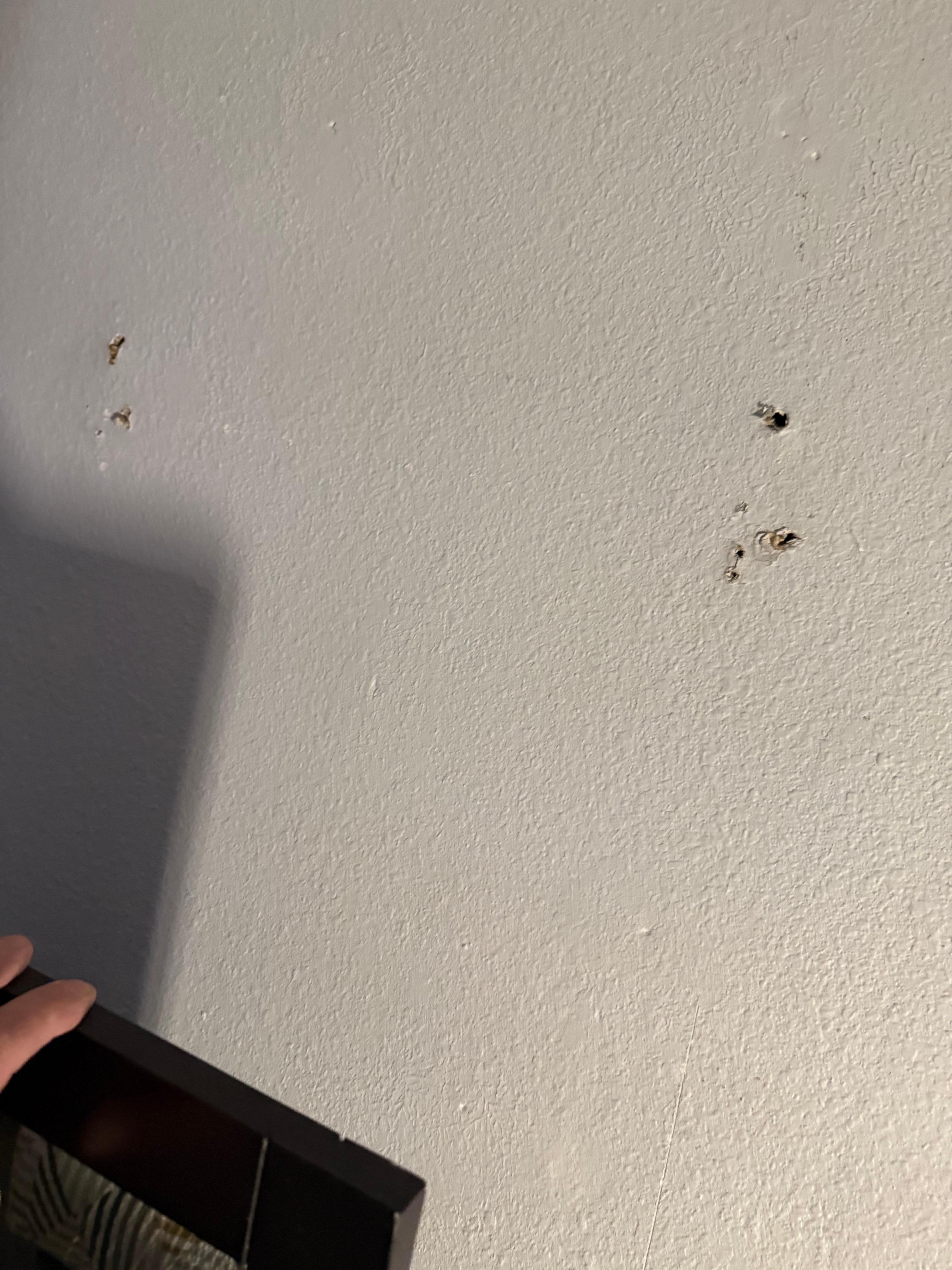 Holes for the mirror