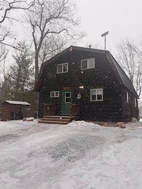 Beautiful snowy morning