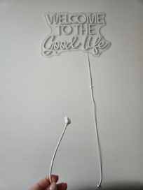 Neon didn’t work, plug broken