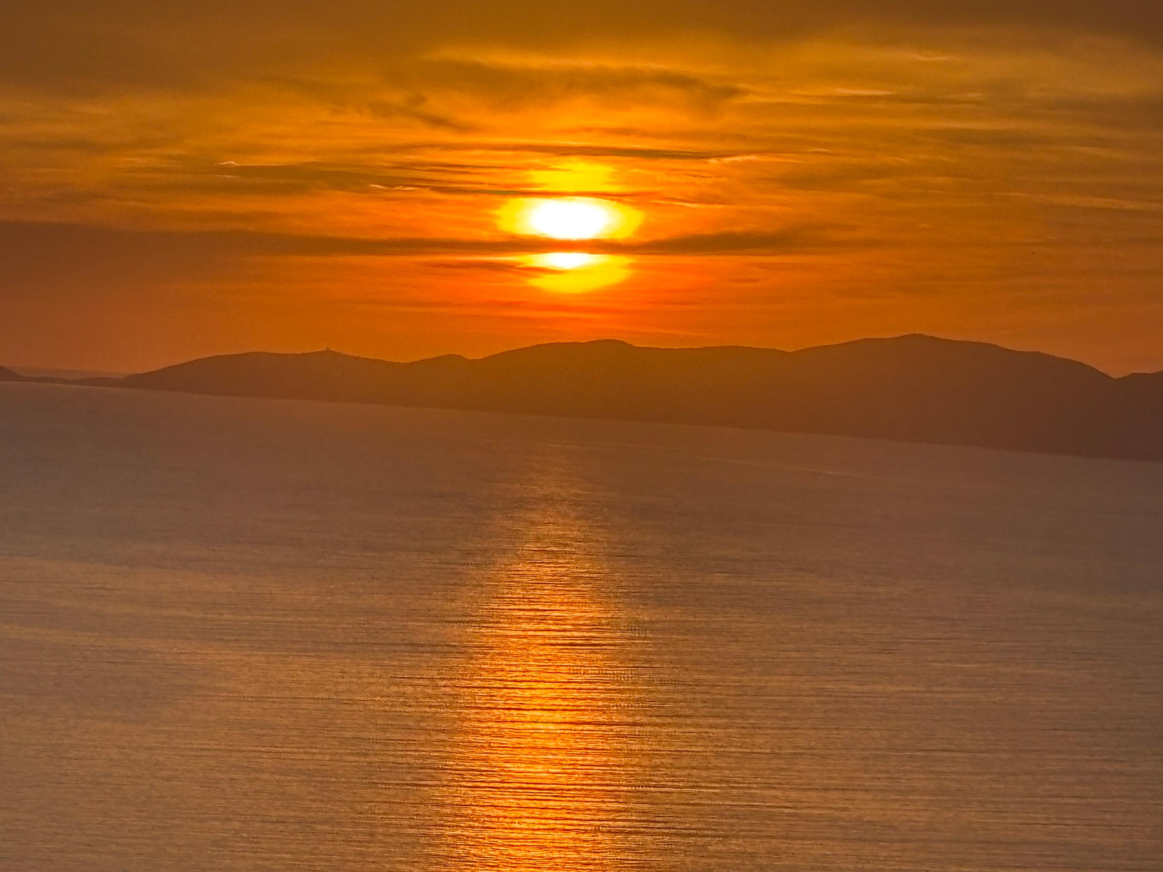 Coucher de soleil sur les Sanguinaires 