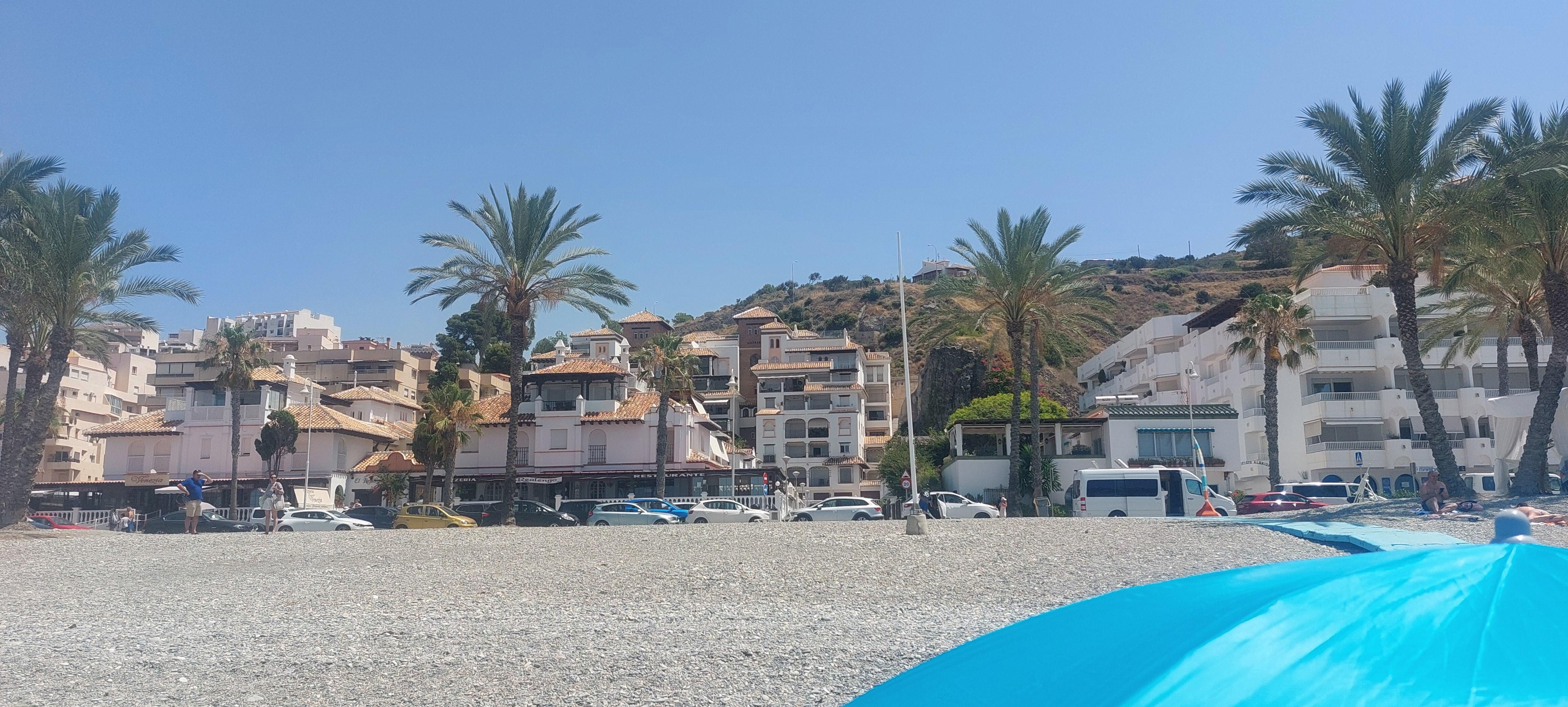 View of the apartment from the beach!