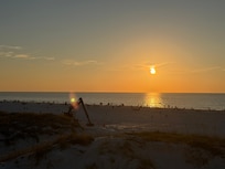 View from upper balcony (no zoom)