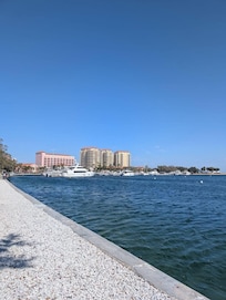 Maybe 20 minutes to St Pete downtown area