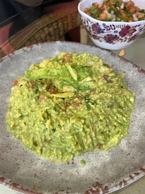 We were met with fresh delicious guacamole