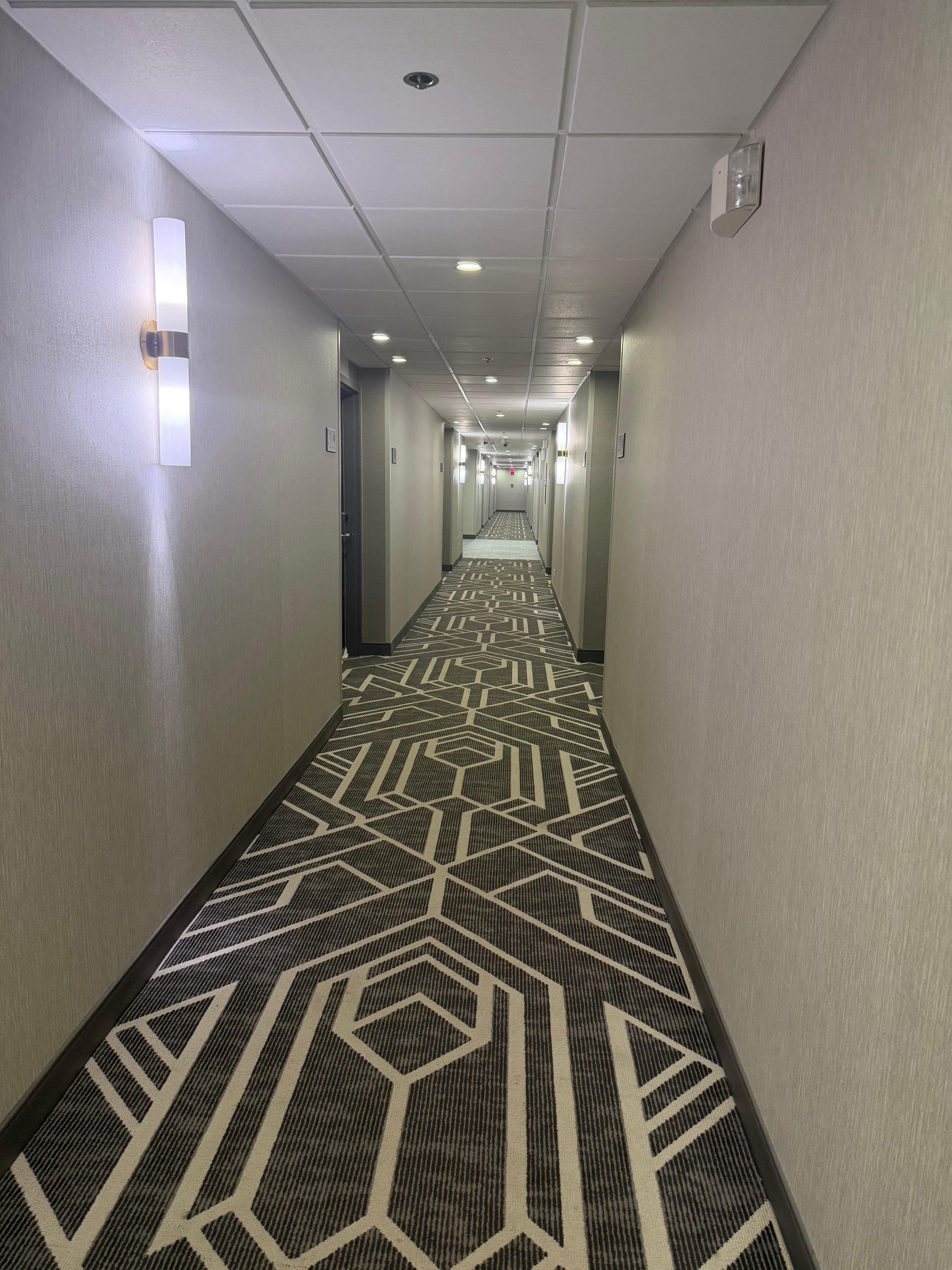 Corridors in the room