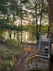 Sunrise over the pond
