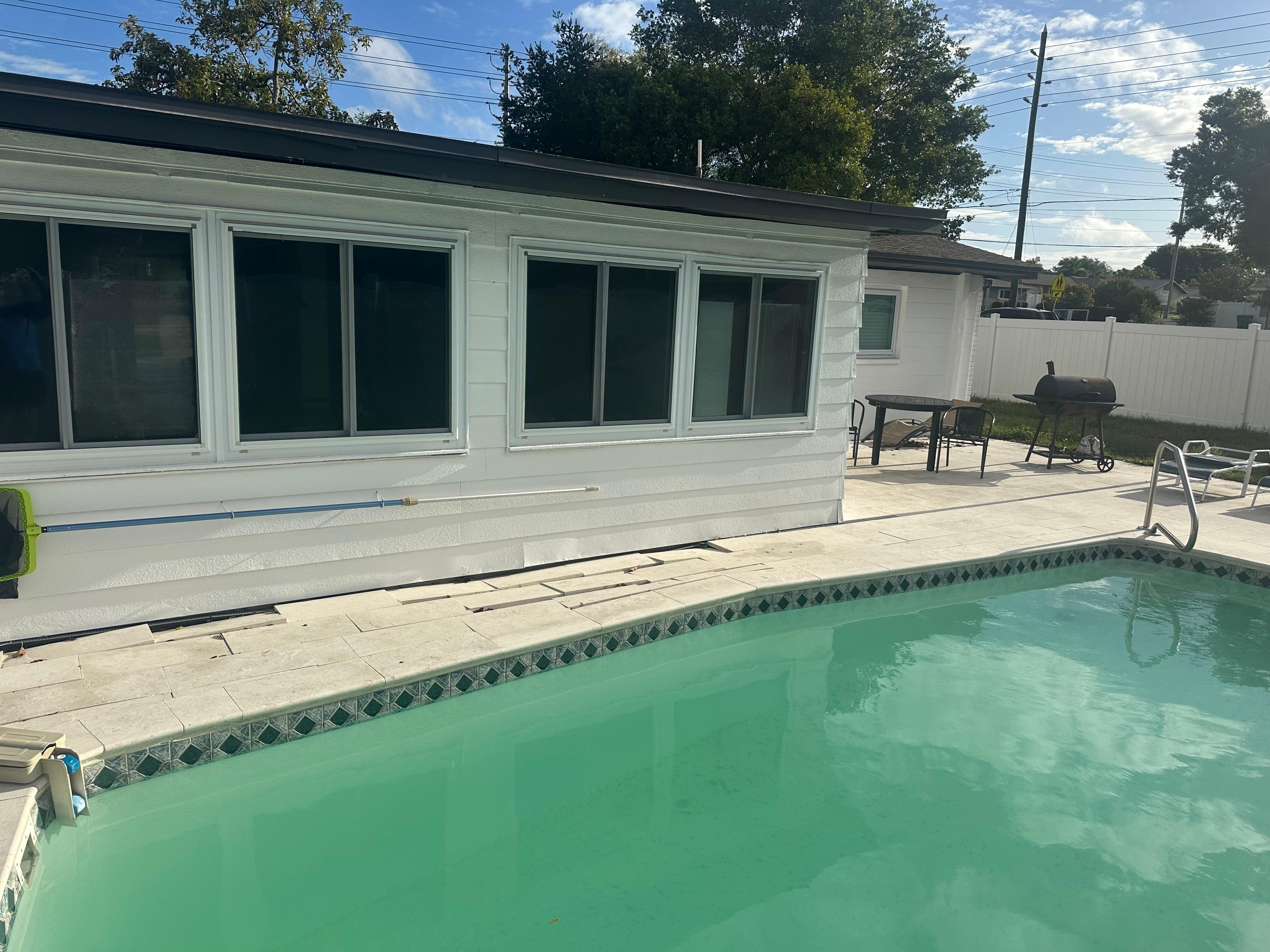 We called when we first got there and nobody came to address it. 