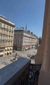 Ausblick auf die Pestsäule