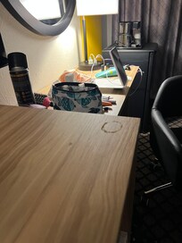 Furniture not cleaned