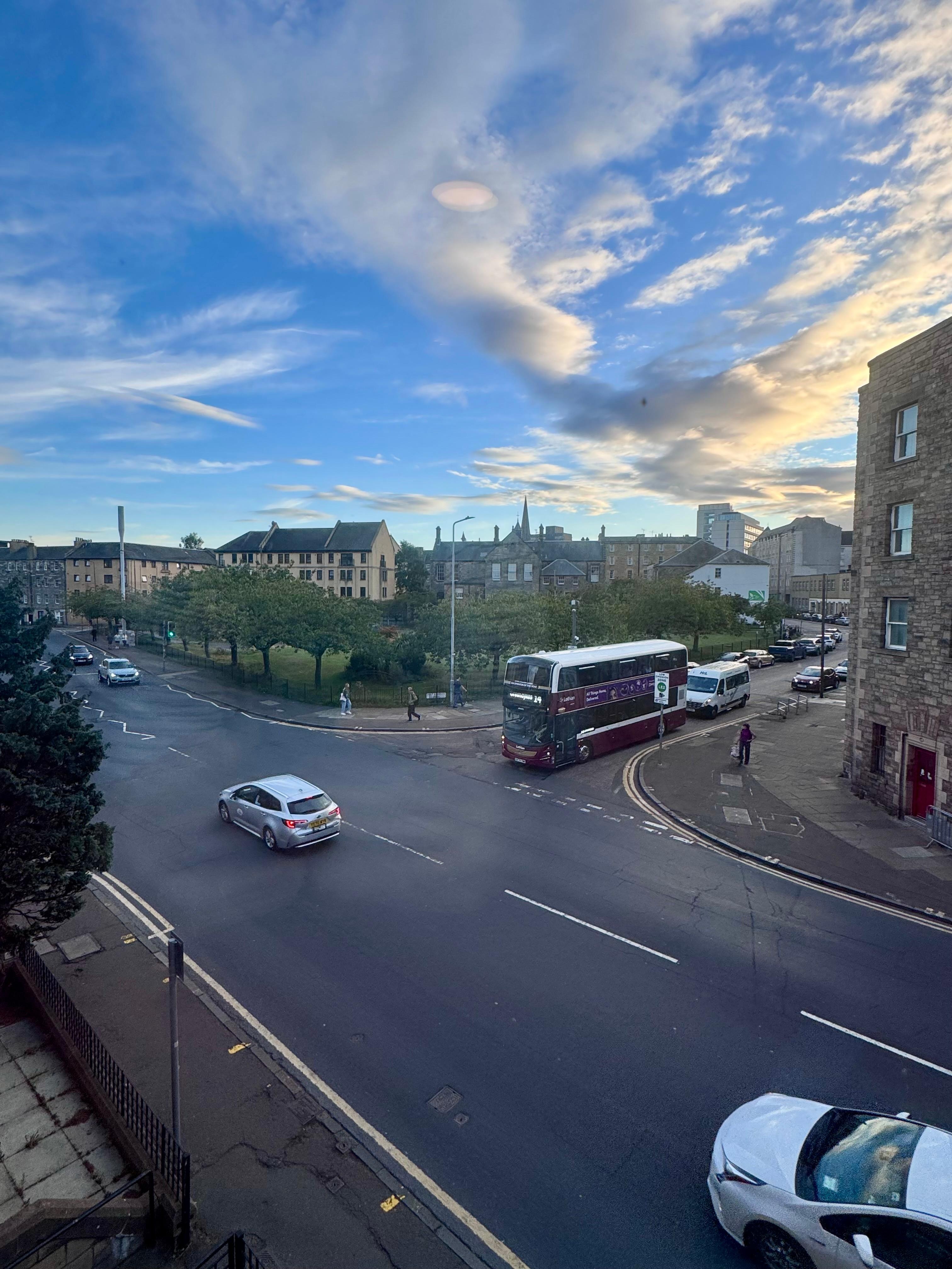 View from living area window