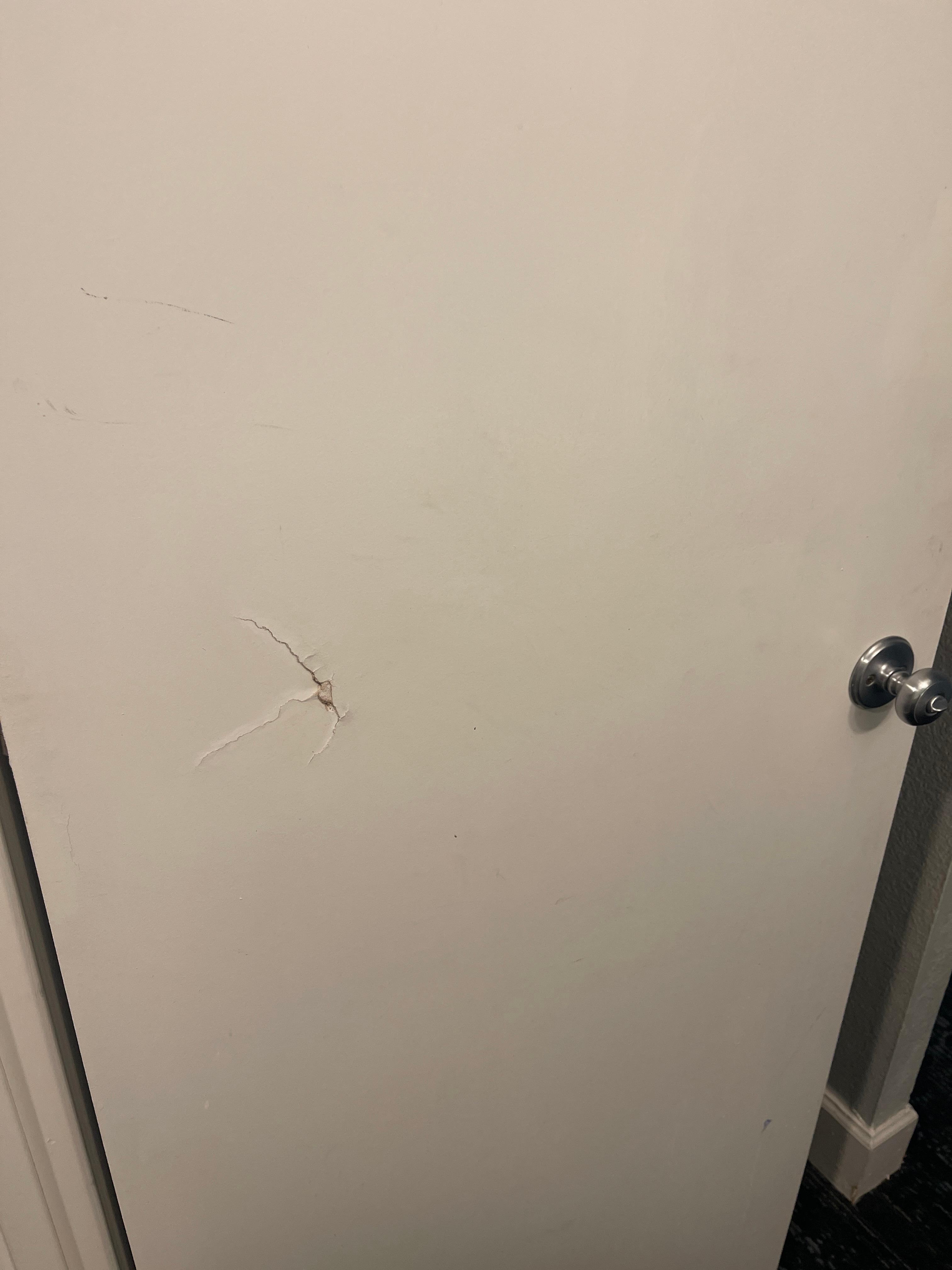 Door needs to be painted 