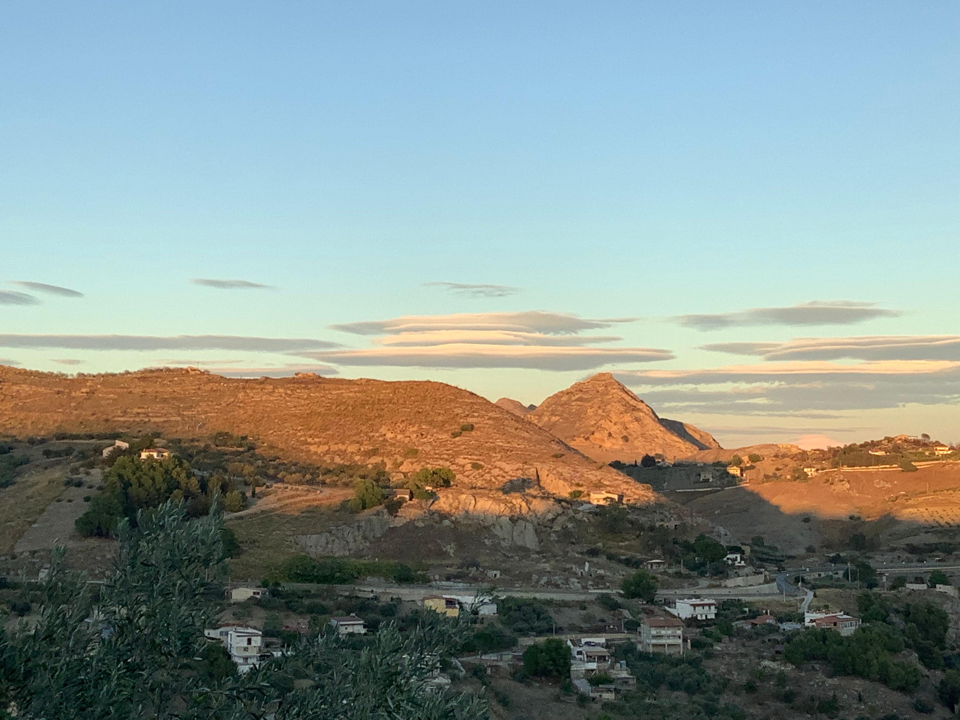 View from bedroom windows