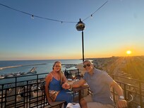 Sunset snacks and drinks