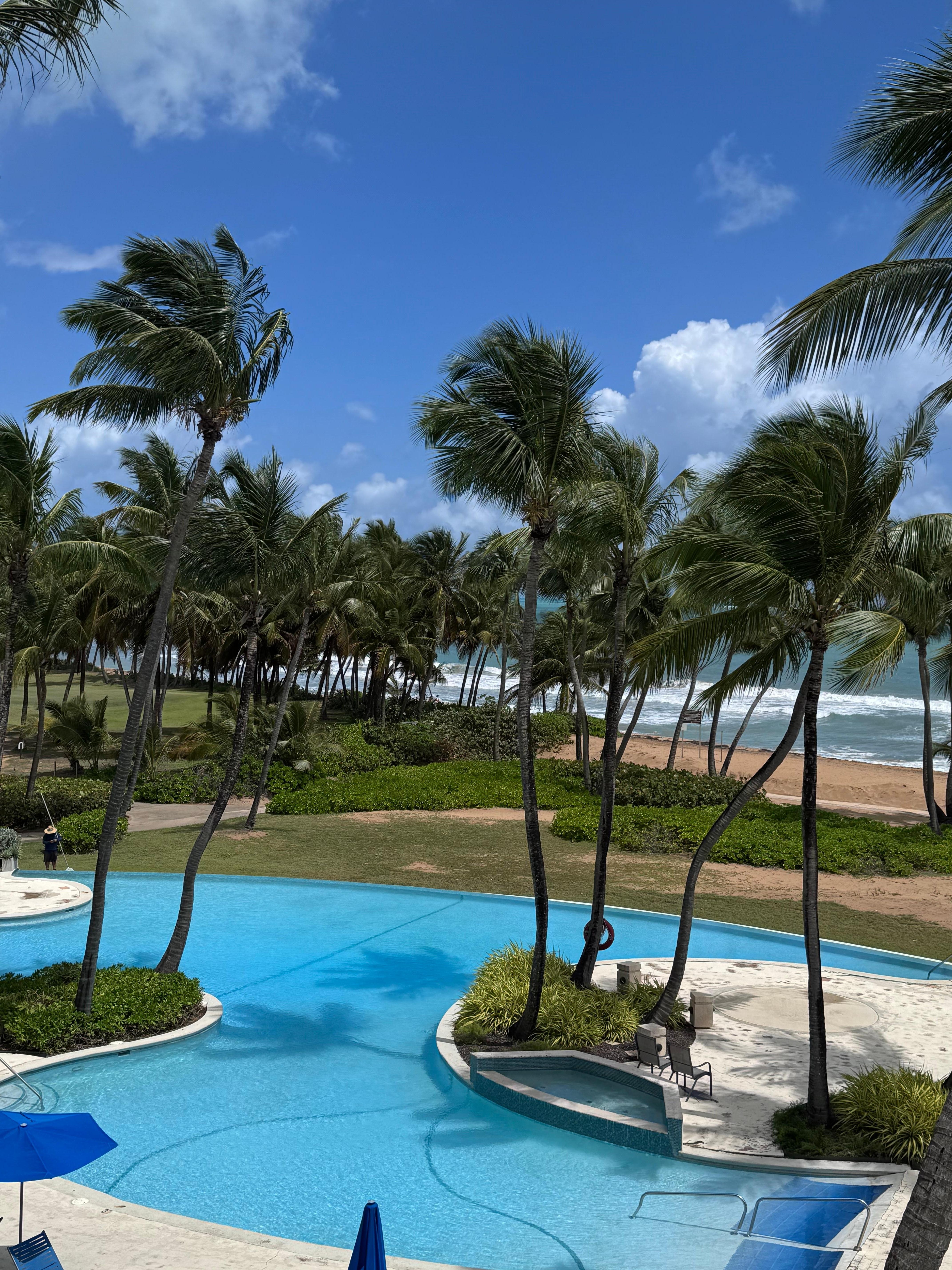 View from balcony