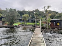 Beautiful dock and spa area