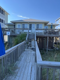 View of house from beach