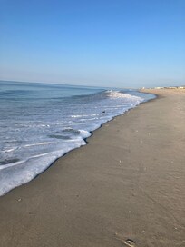 The beach access across the street located where you have a good 5 mile walk (round trip) in either direction