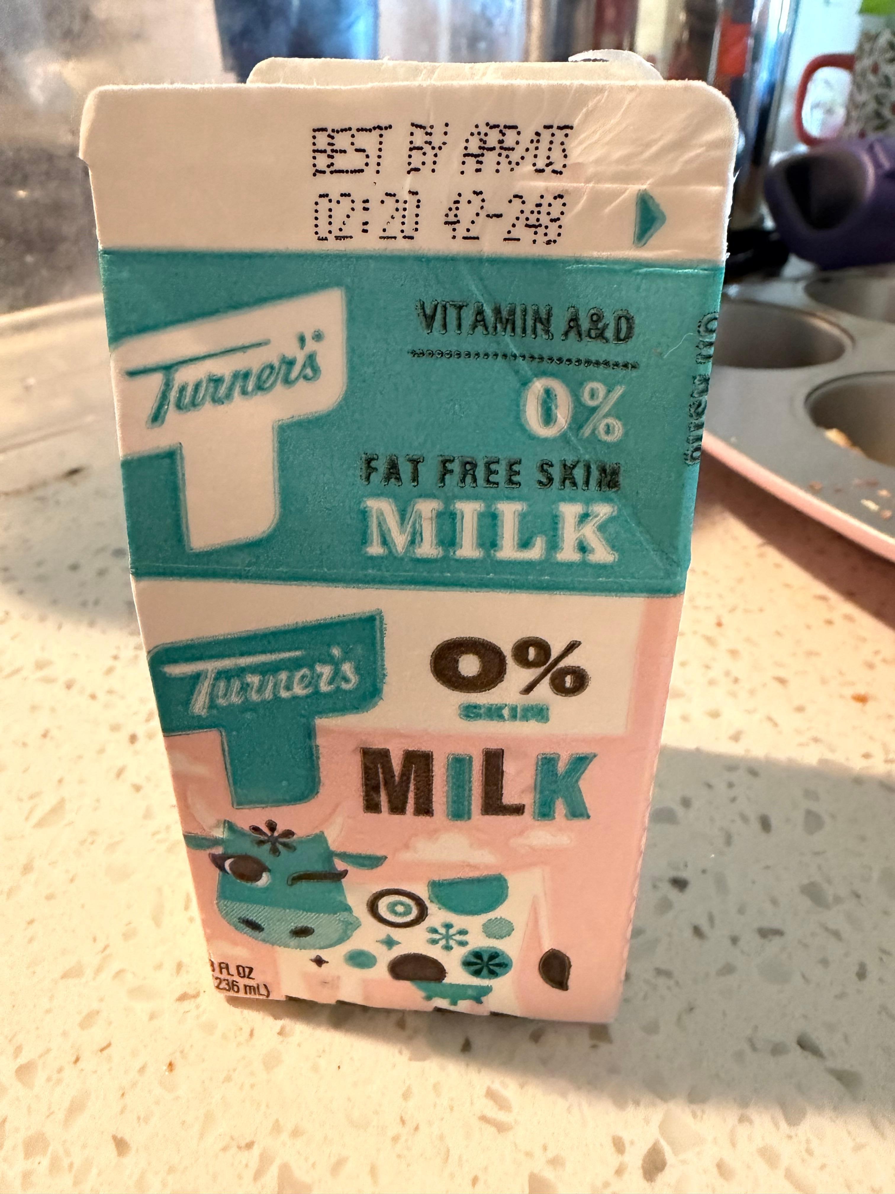 We checked in 4th of April night and checked out 5th April.. but during 5th morning breakfast time we got this milk