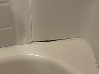 Crumbling bathroom