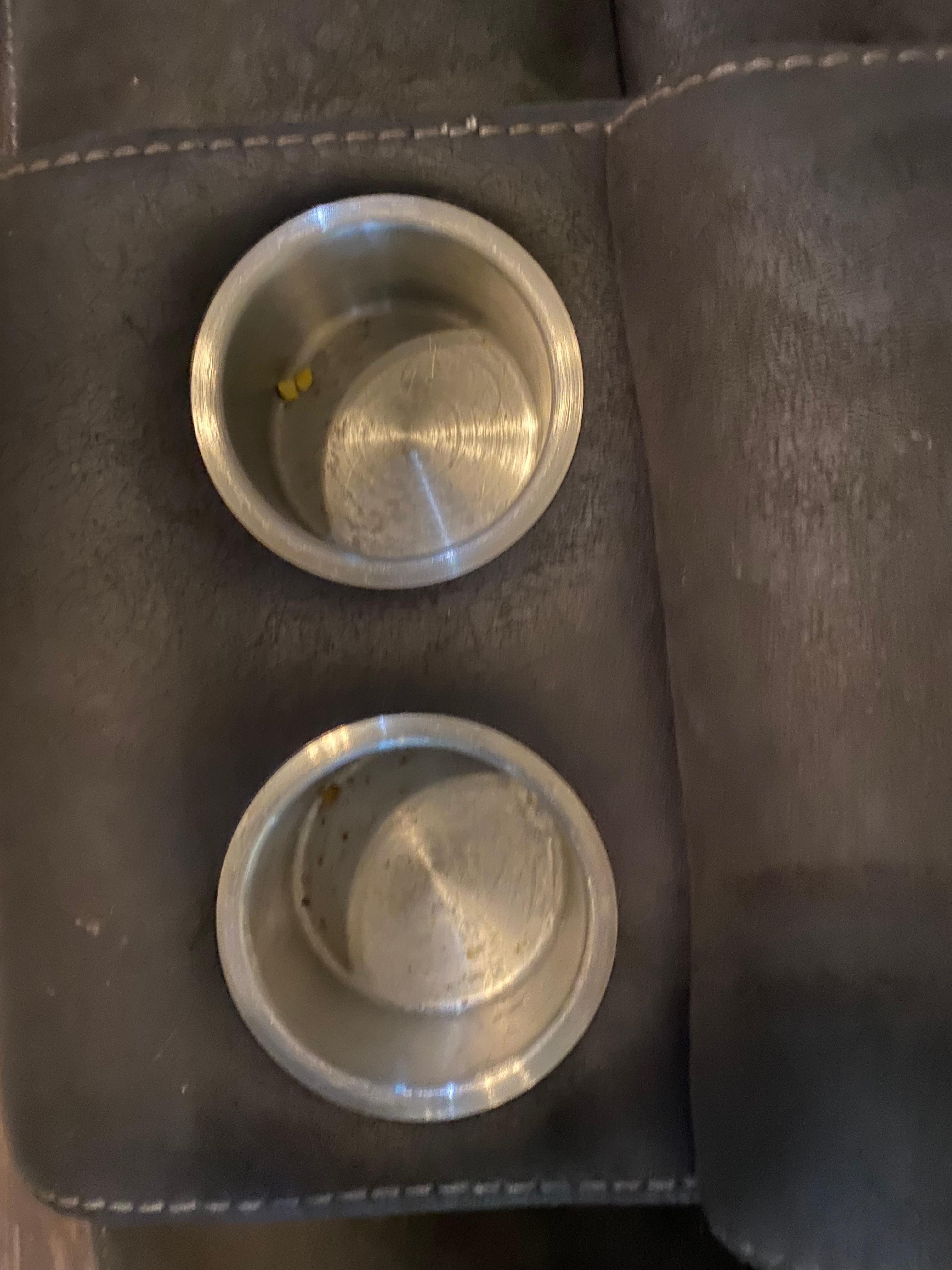 Dirty Cup Holders in Sofa
