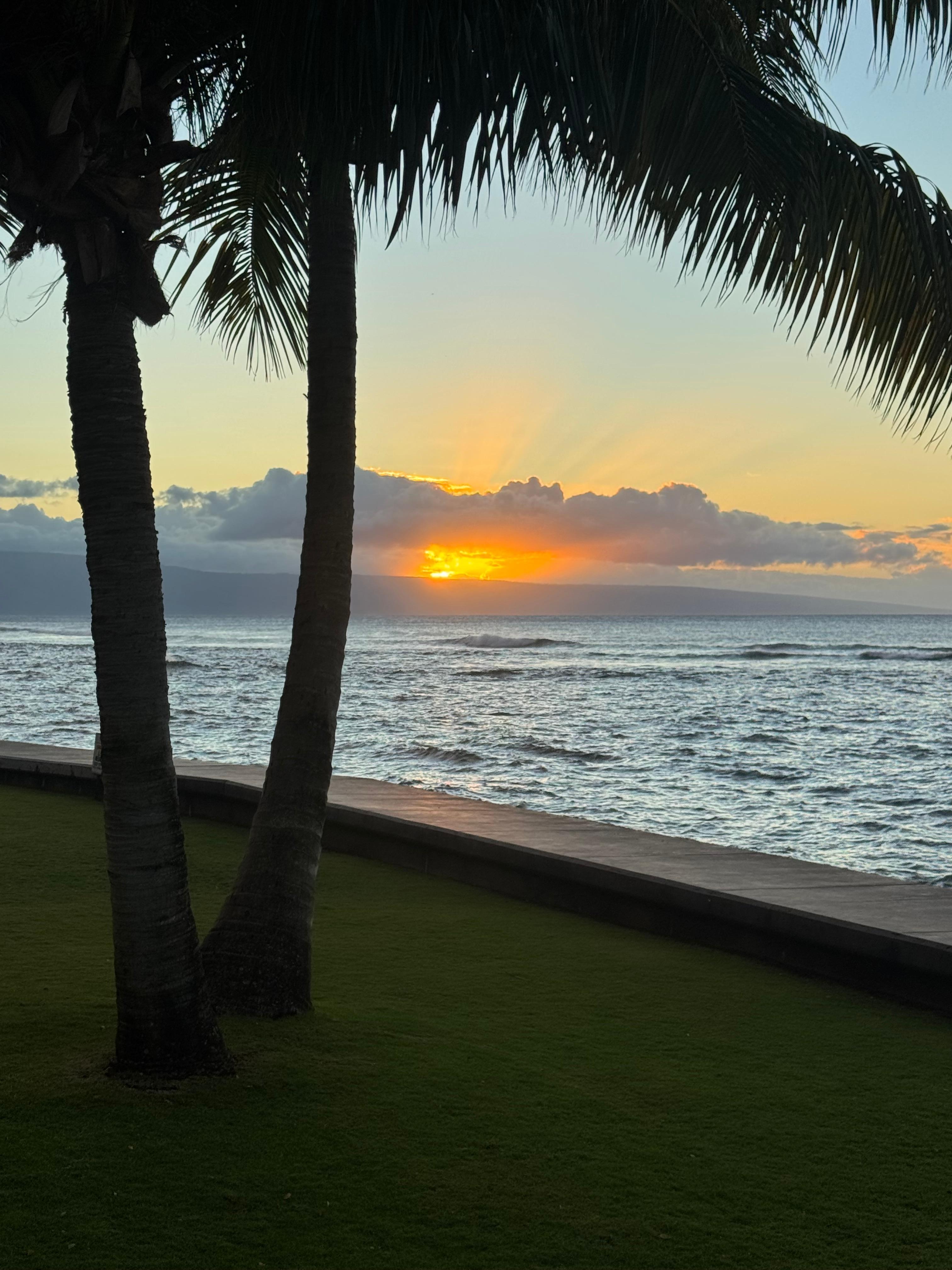 Beautiful Sunsets with a view from the patio