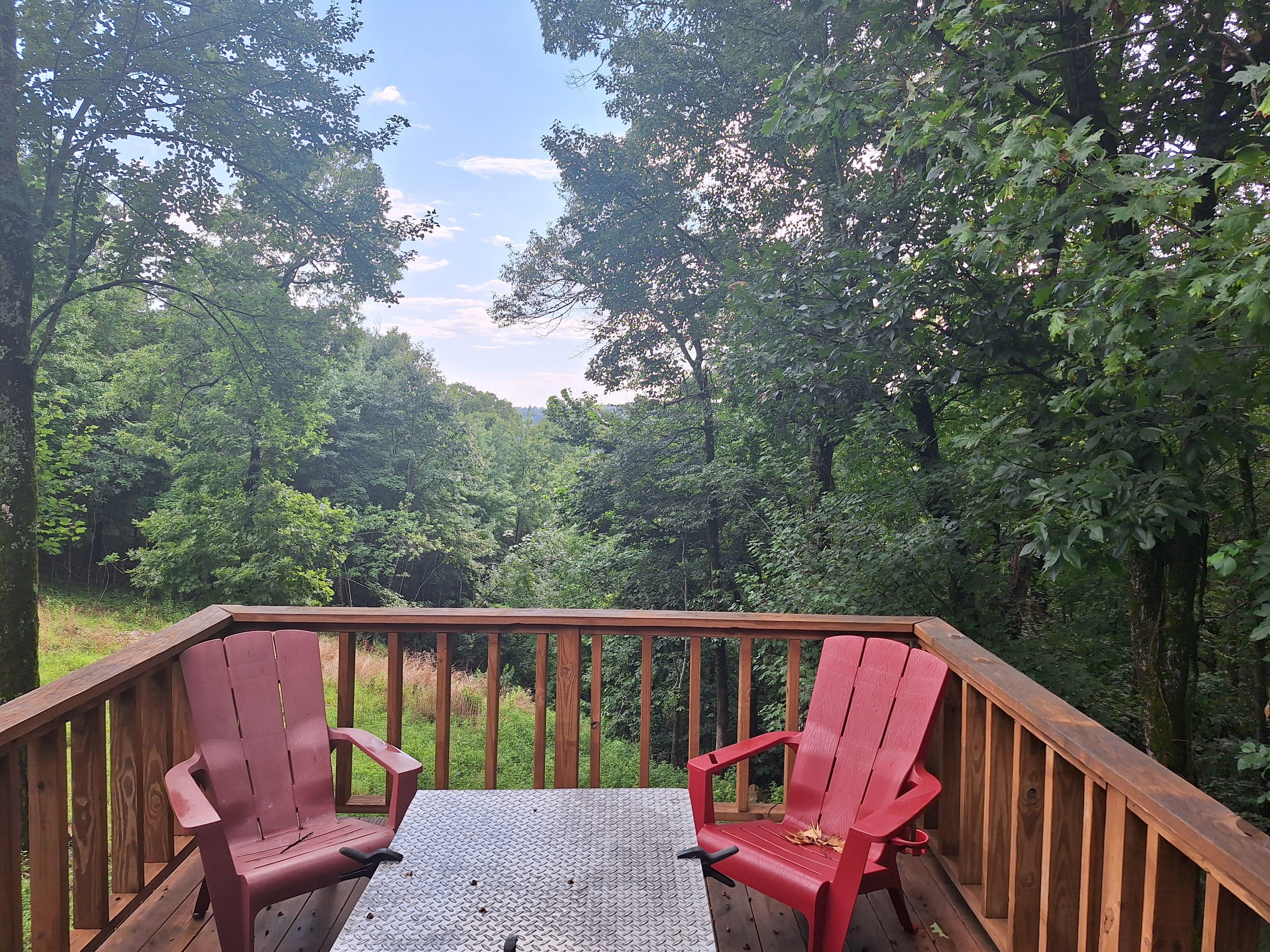 View from deck.