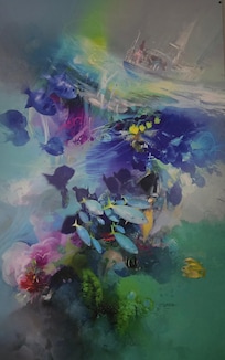 The only beautiful thing in the room