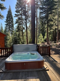 Perfect spot for a hot tub.