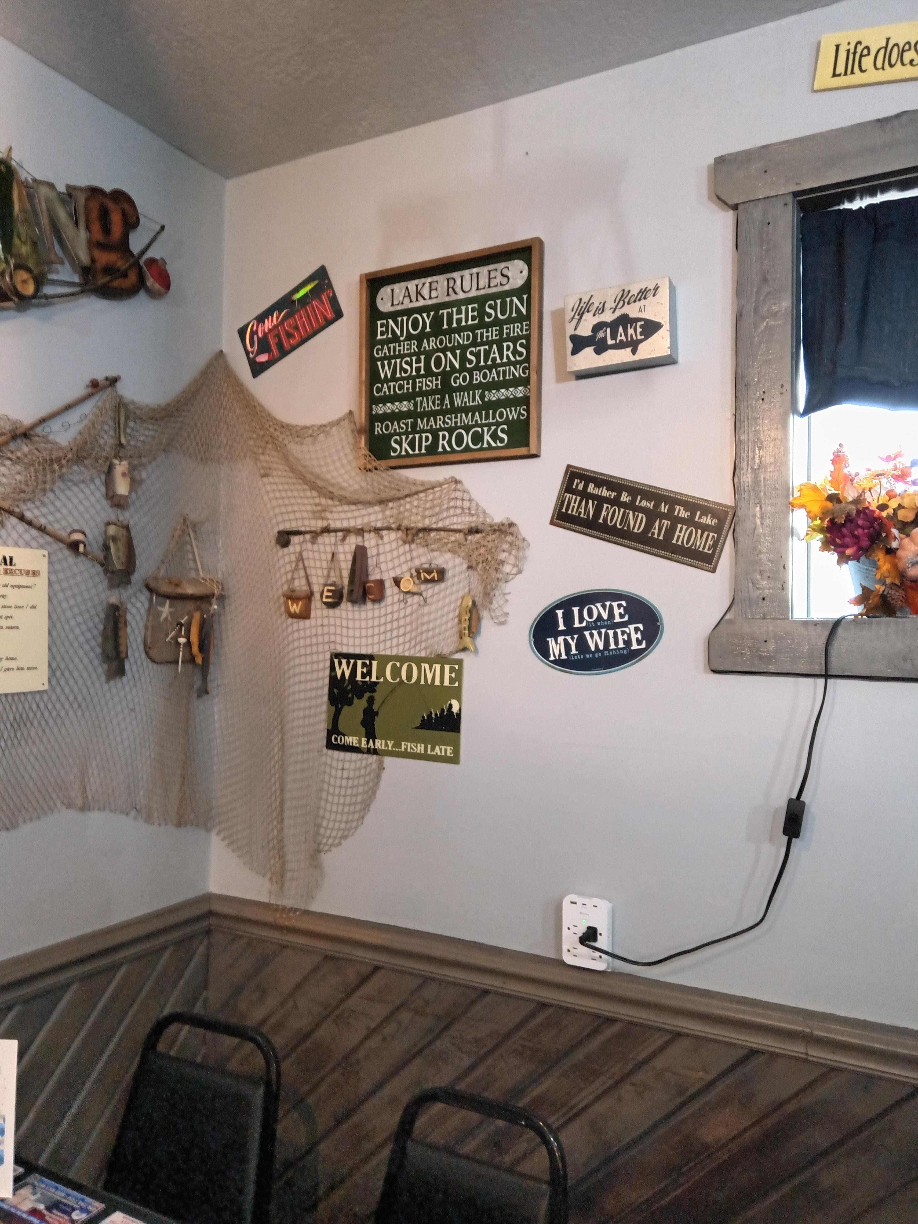 At a diner close to where we stayed