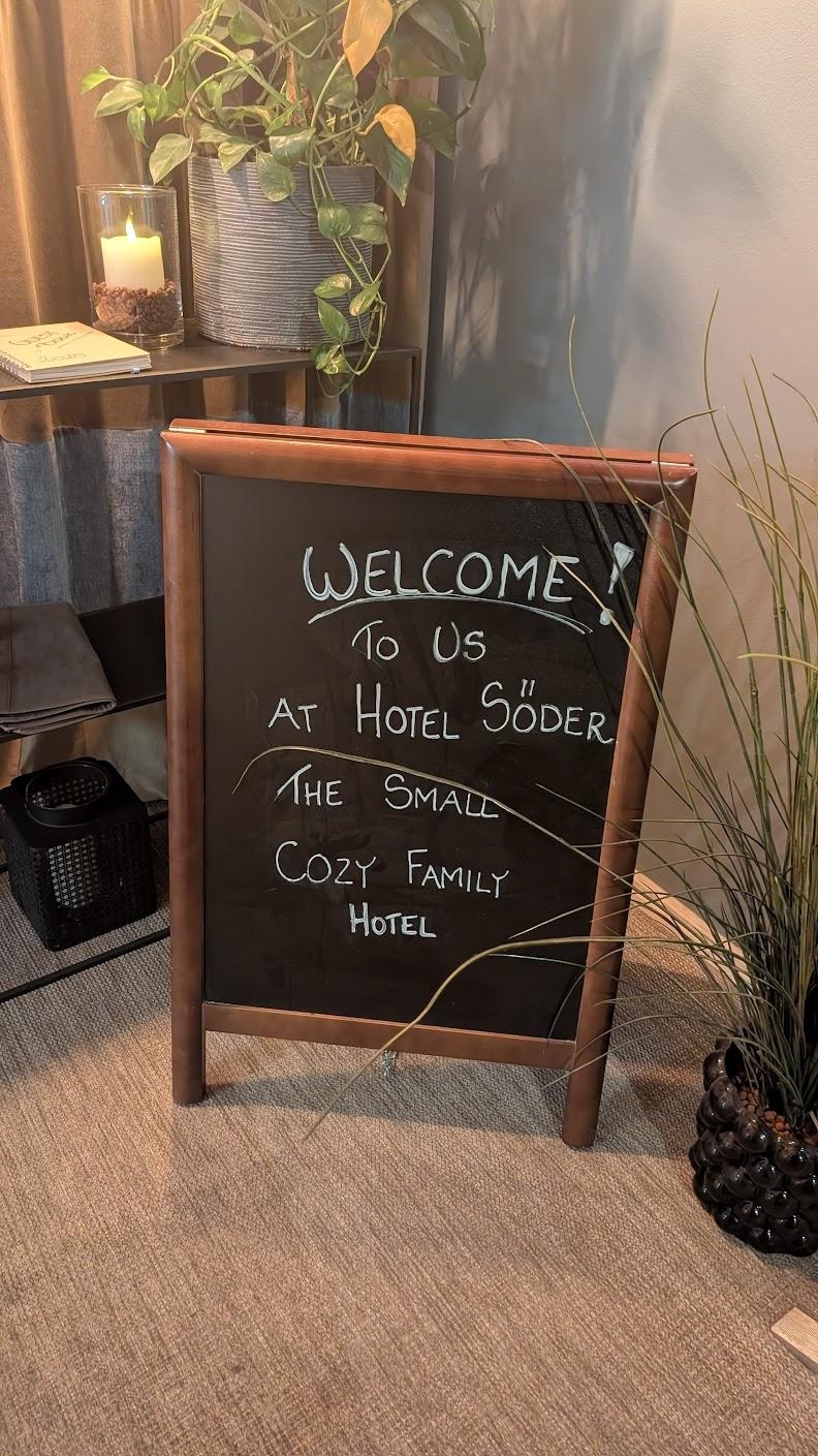 A welcome sign for a place where you feel welcome!