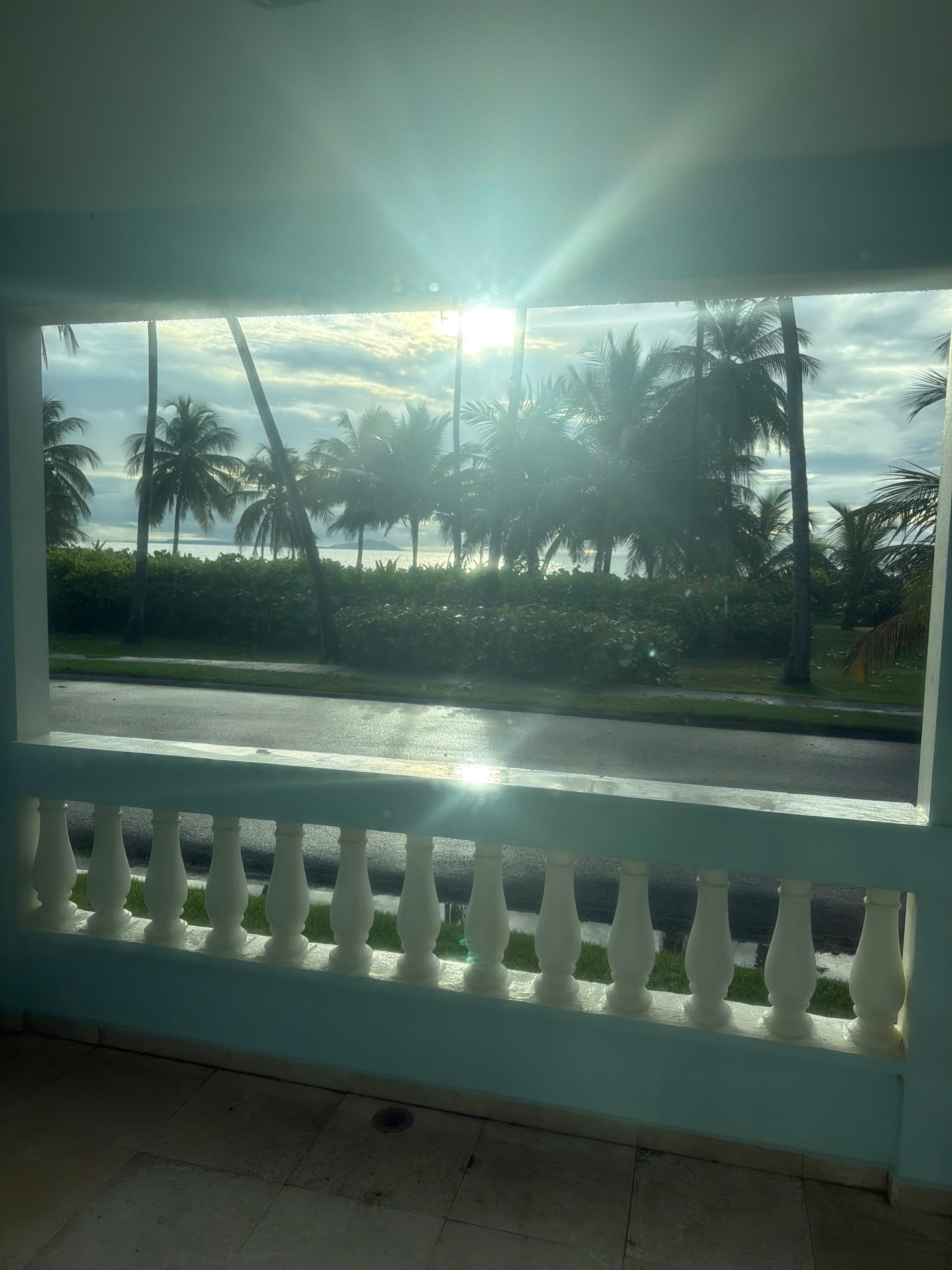 View from the master in the morning 