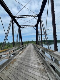 Bridge on the Cedar Trail west of Eau Claire