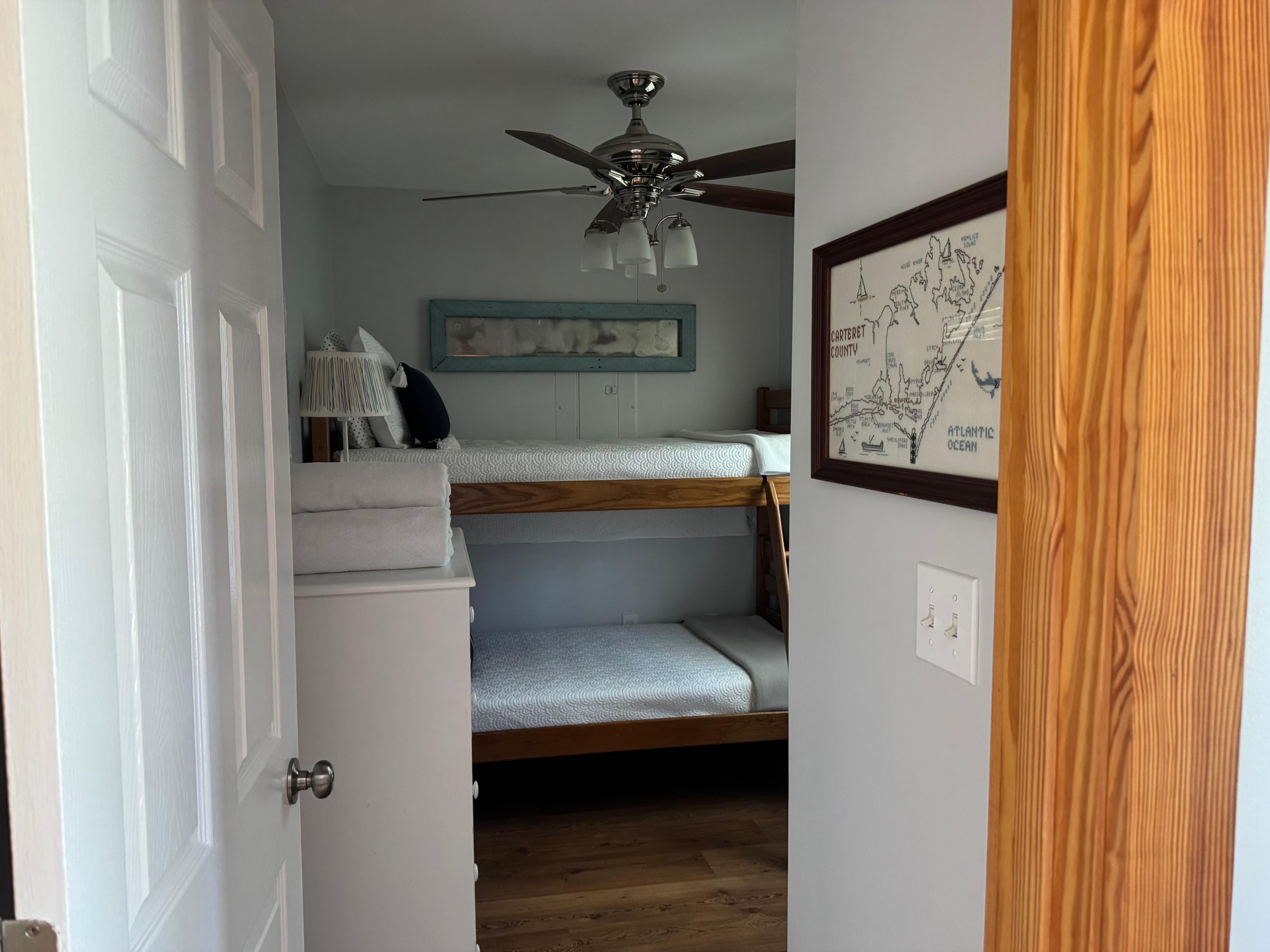 1st bedroom with bunk beds