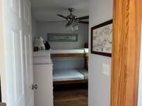 1st bedroom with bunk beds