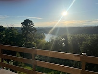 Perfect sunset view