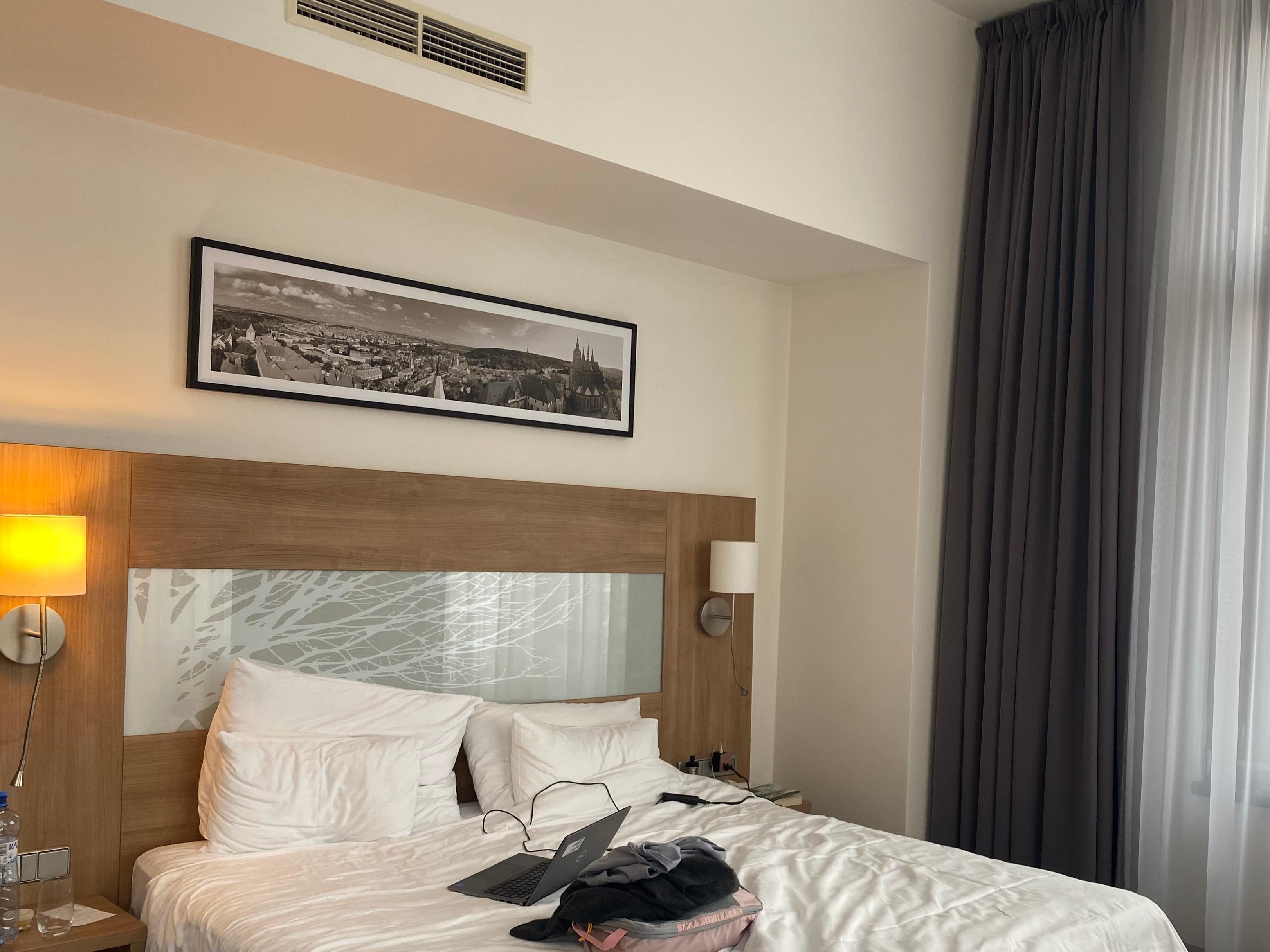 Great bed esp if one person thrashes-it doesn’t move