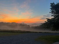 Sunrise from the front porch