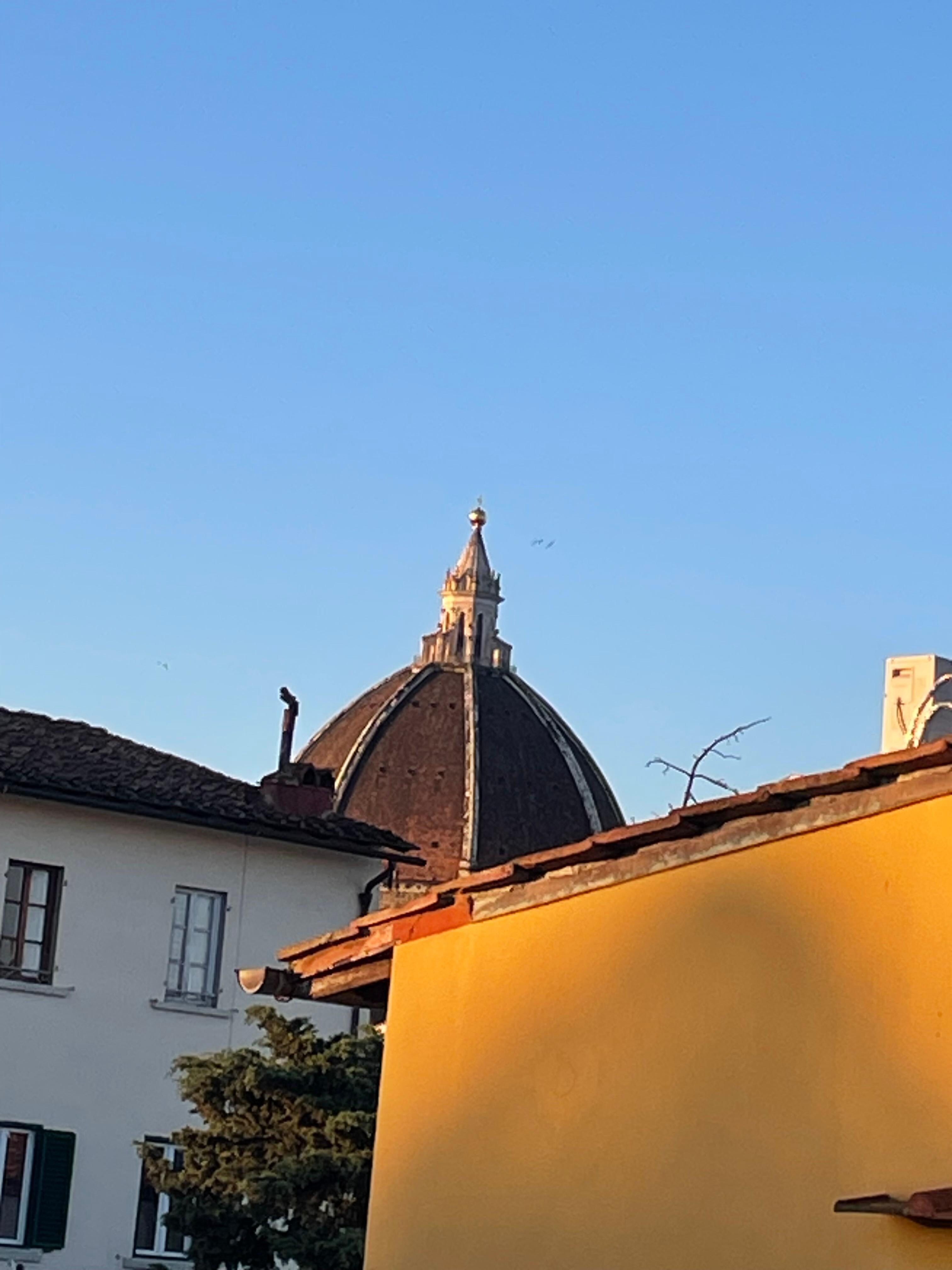 Can see the Duomo. 
