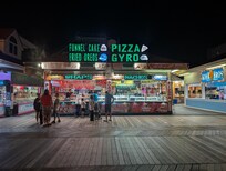 A minutes walk - open late!