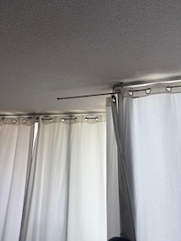 Not blackout curtains and